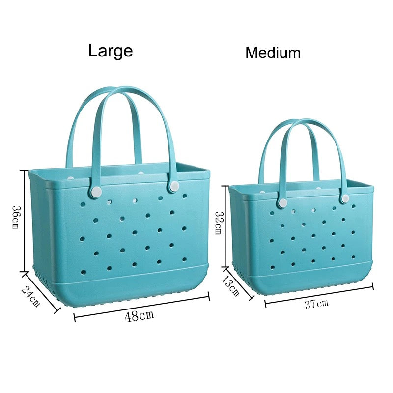 Bogg-Style Bag - Silicone Beach Bags