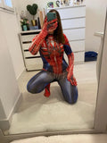 Spiderman women edition classic bodysuit jumpsuit