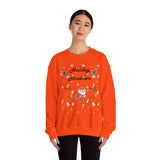 Christmas Hoedown Unisex Sweatshirt, Holiday Dance Party Jumper, Festive Western Shirt, Country Music Theme, Square Dancing Pullover, Line