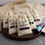 5pcs diy Wedding birthdays recovery hangover kit bags