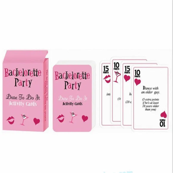 Bachelorette party games date to do it fun activity cards
