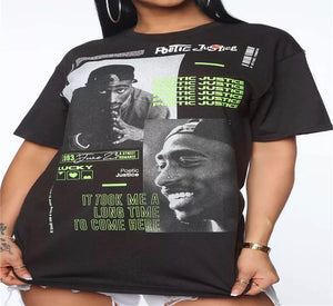Tupac 2pac oversize tshirt