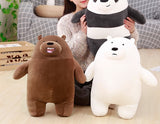 We bare bears Grizzly Panda Ice Bear Stuffed Soft Plush toy