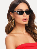 “Babe” retro 90s cateye small frame sunglasses