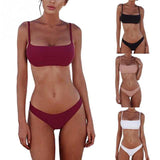 Lora 2 piece tankini bikini swimsuit set