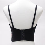 Ladies electric bustier corset bra top