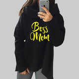 Boss mom oversize turtle neck sweater