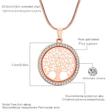 Tree of life fashion pendant necklace women Gift jewelry