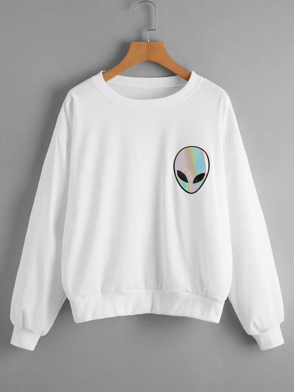 Alien fashion sweatshirt