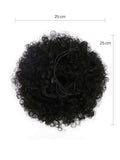 Afro Puff Natural Curly Hair Bun