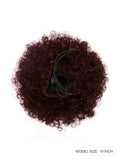 Afro Puff Natural Curly Hair Bun