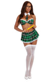 Sassy school girl Halloween cosplay costume