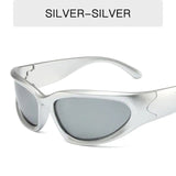 Luxury Retro futuristic sunglasses