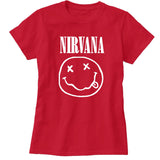 Nirvana printed text tshirt