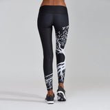 3d forest workout fitness leggings pants