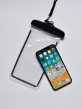 Clear waterproof phone pouch case