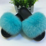 Luxur fluffy slides sandals