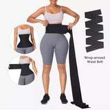 Slimming belly fat blaster compression bandage waist trainer wrap