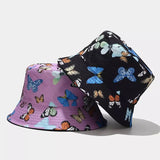 Butterfly bucket hat