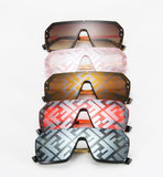 “Trendsetter” Luxury oversize square Frame sunglasses