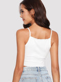 Girl power tank crop top