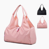 Wet dry yoga workout travel bag handbag with shoes compartment