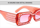 Diamond deluxe Pearl luxury sunglasses