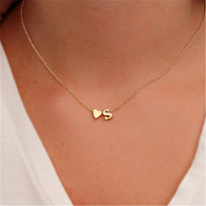 Personalized custom initial name necklace jewelry gifts for her