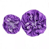 Mommy and me baby kids satin hair bonnets