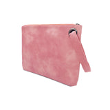 Oversize envelope clutch wristlet handbag