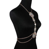 Luxury statement body chain bikini casual jewelry
