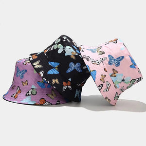 Butterfly bucket hat