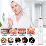 Electric Teeth Whitening Dental Calculus Plaque Coffee Stain Tartar Removal High Frequency Sonic Toothbrush Teeth Cleaner