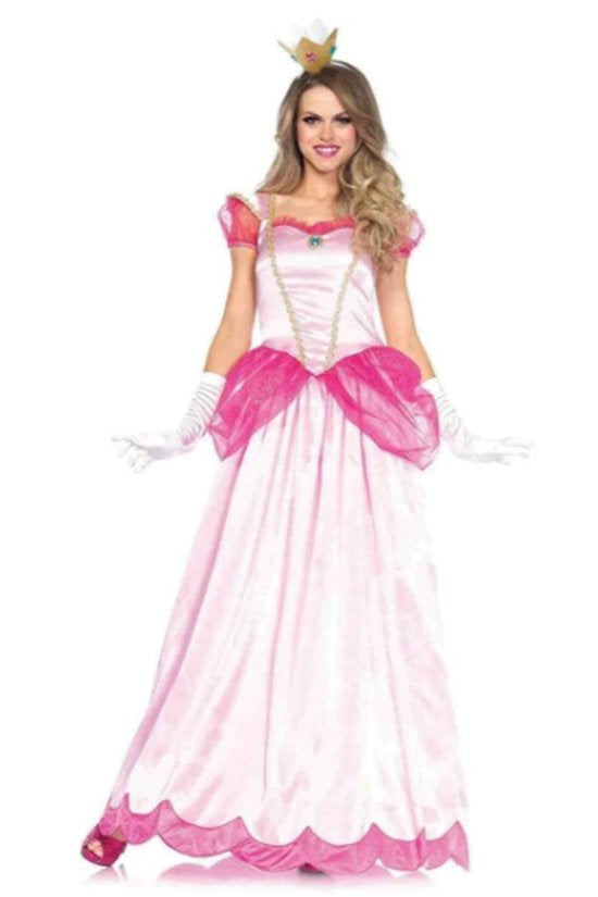 Princess peach fairytale Halloween cosplay costume