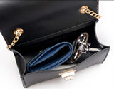 Glitter blast couture chain handbag