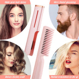 Usb wireless portable travel hair straightening pressing hot comb