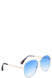 Claasic Metallic Aviator Ladies Sunglasses