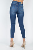 5 Pocket Capri Denim Jeans