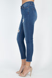 5 Pocket Capri Denim Jeans