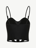 Cage style fashion crop top