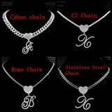 Women personalize stainless steel Cuban Necklace Hip hop Jewelry For Women