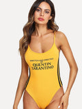 Written and directed by Quentin Tarantino bodysuit top