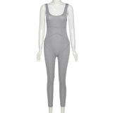 Ladies knitted fashion body jumpsuit