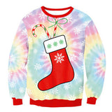 Funny ugly Christmas unisex pullover sweater