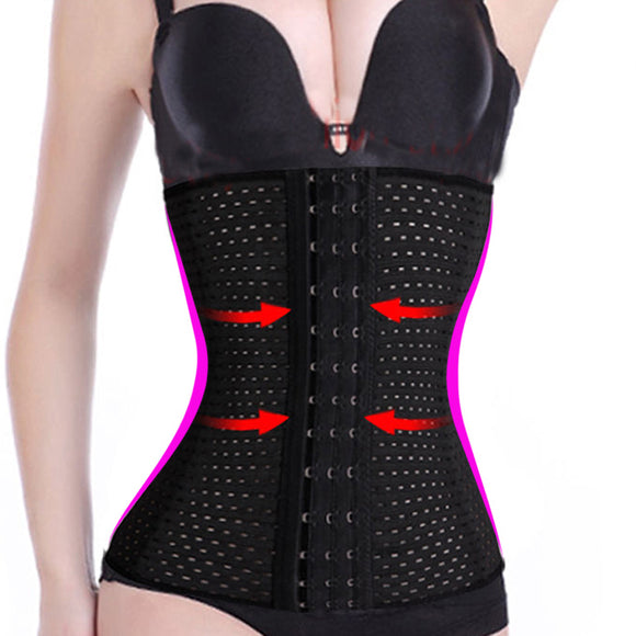 Waist trainer slimming belly fat fitness corset