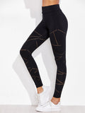 Maze design leggings