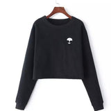 Alien style crop sweater