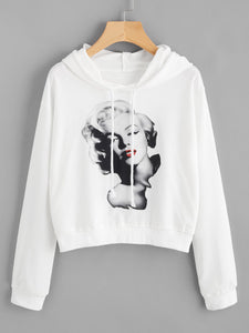 Marilyn Monroe pullover hoodie sweatshirt