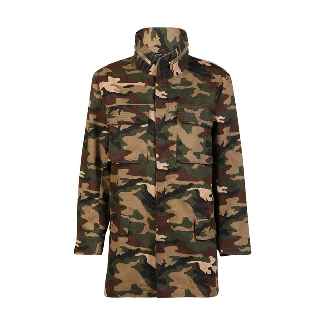 Camo army style oversize fashion jacket – Iconic Trendz Boutique