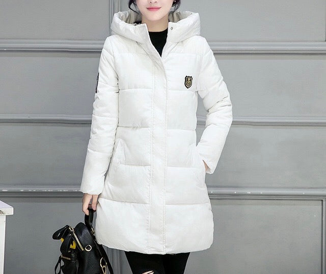 Women Warm Bubble detachable Hoodie long Winter Jacket – Iconic Trendz ...